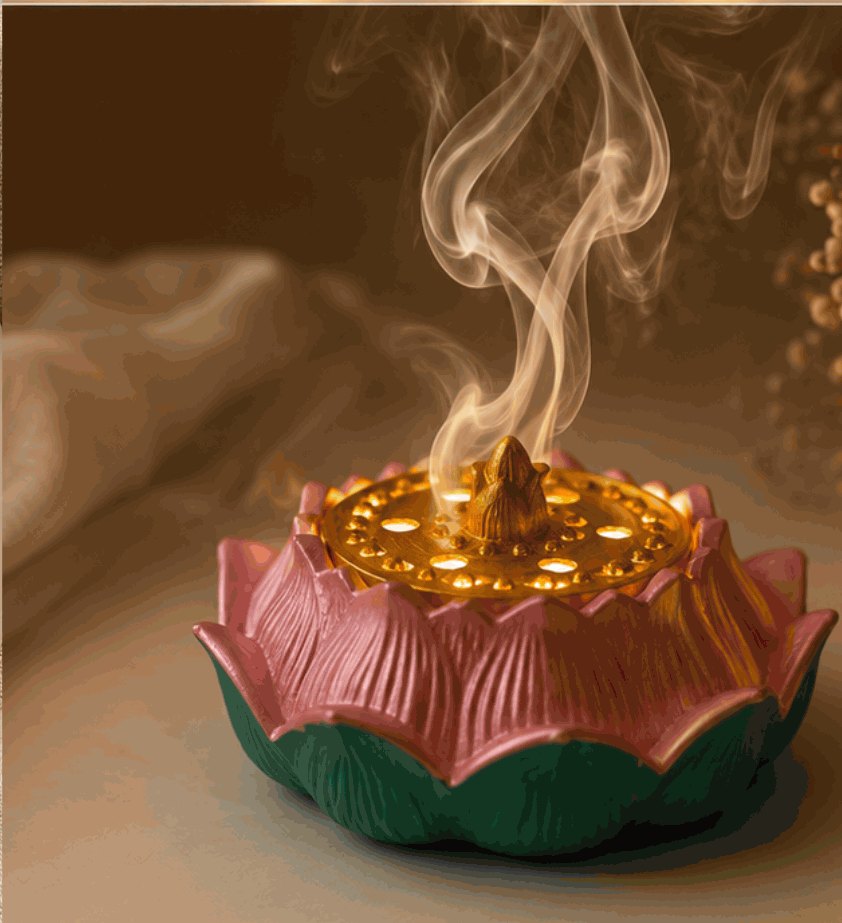 Lotus Dhoop Holder