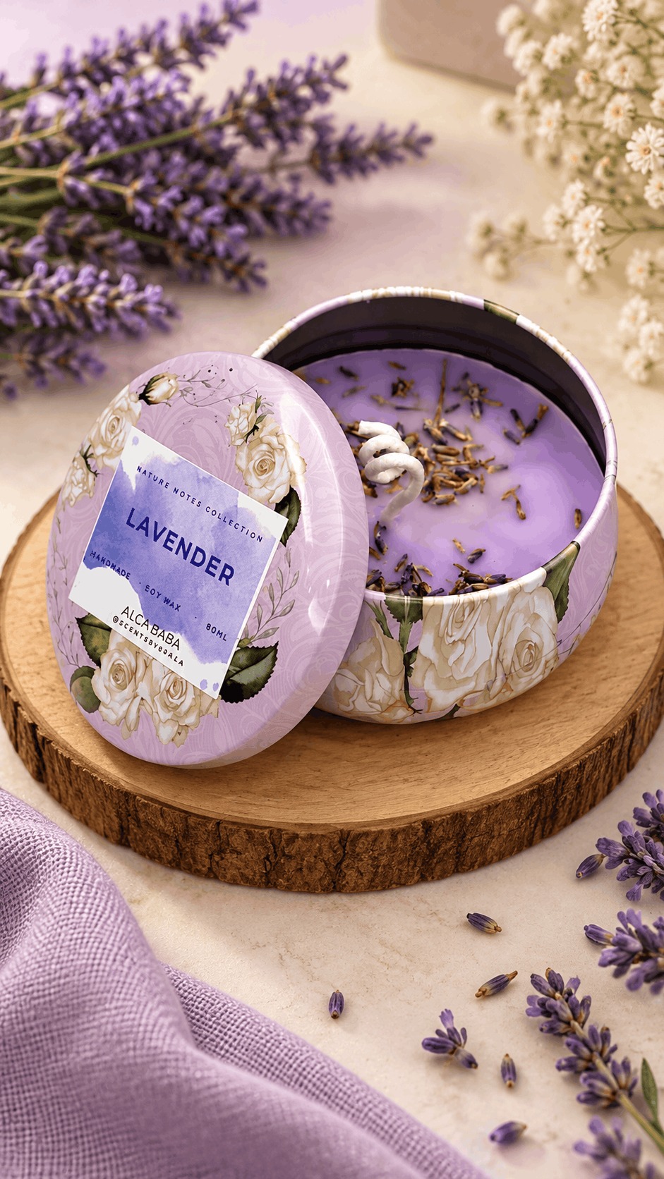 Lavender — Aroma Candle by ALCA BARA
