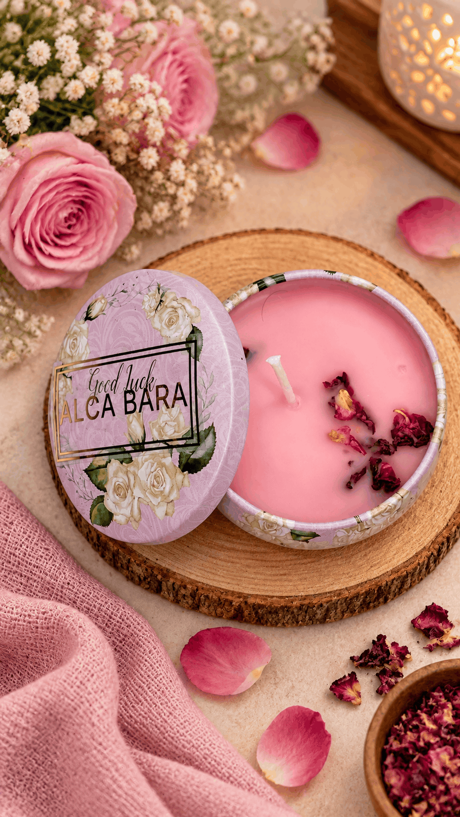 Rose — Aroma Candle by ALCA BARA