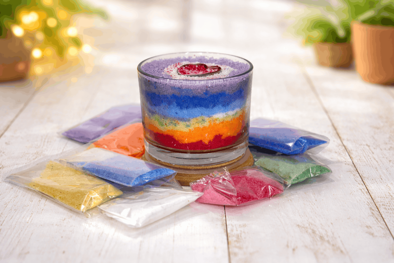 Pearl Candle — Make Your Own Candle — Pearl Candle by ALCA BARA