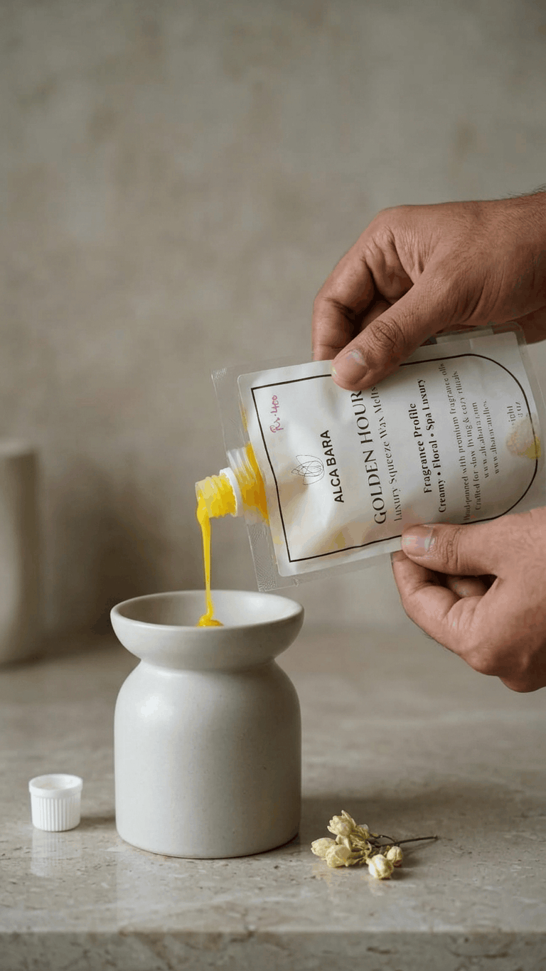 Golden Hours Squeeze Wax Melts — Squeeze Wax Melt by ALCA BARA