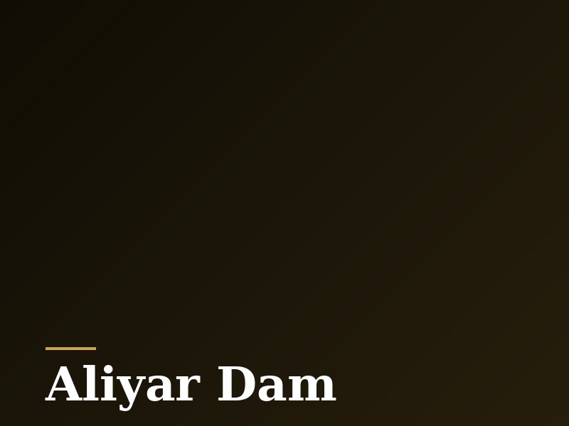 Aliyar Dam View Point