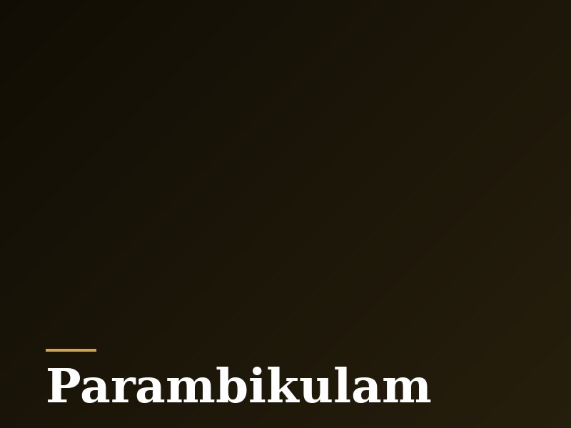 Parambikulam Tiger Reserve